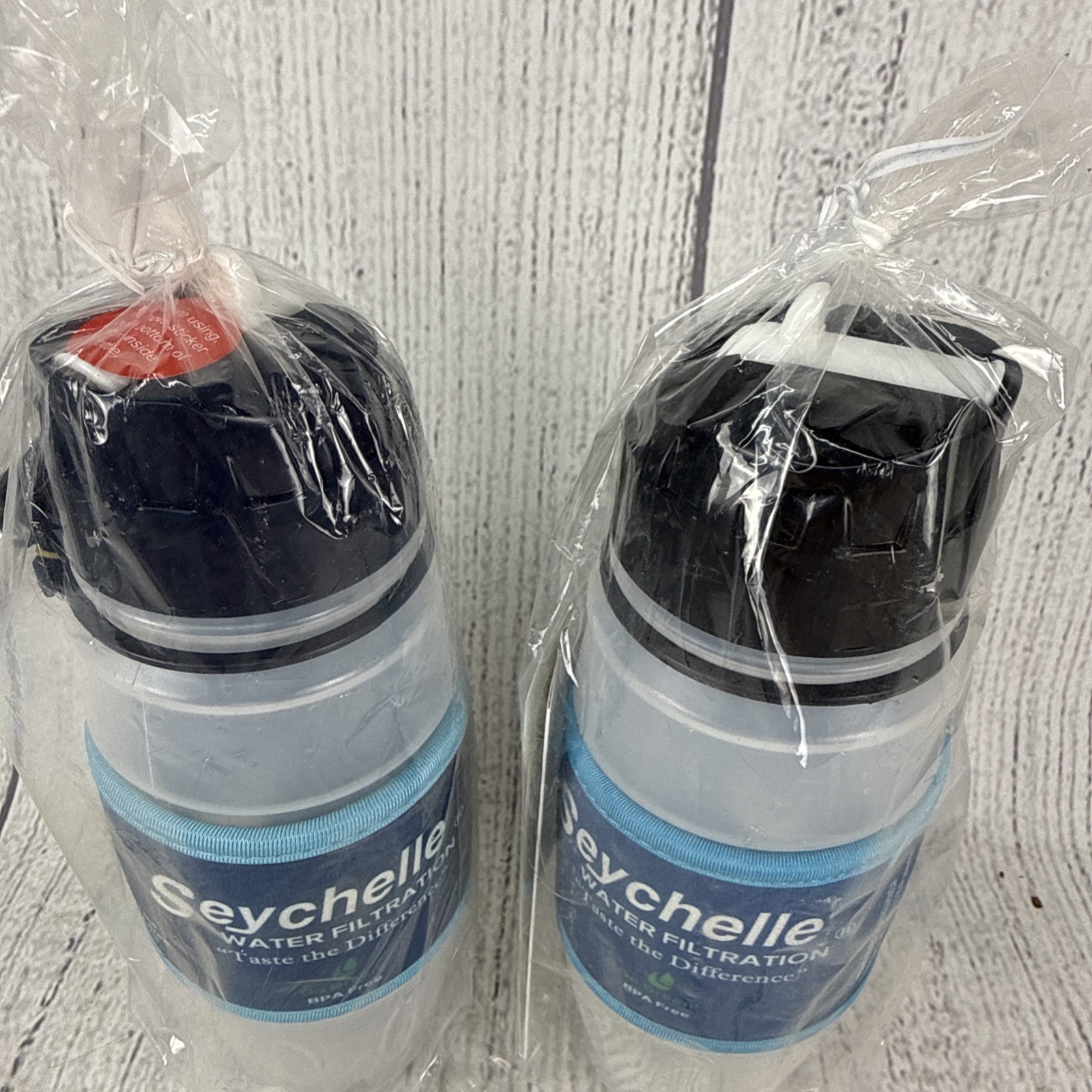2 Seychelle Extreme 28oz Radiological Ionic Micron Flip Top Water Filter Bottle