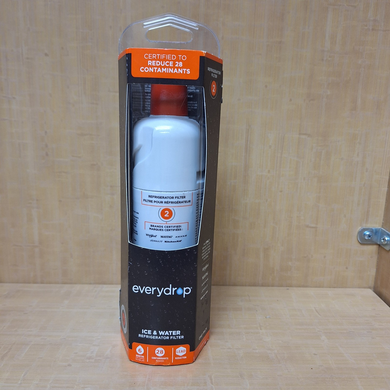 EveryDrop #2 Ice & Water Refrigerator Filter ΕDR2RXD1 New In Box