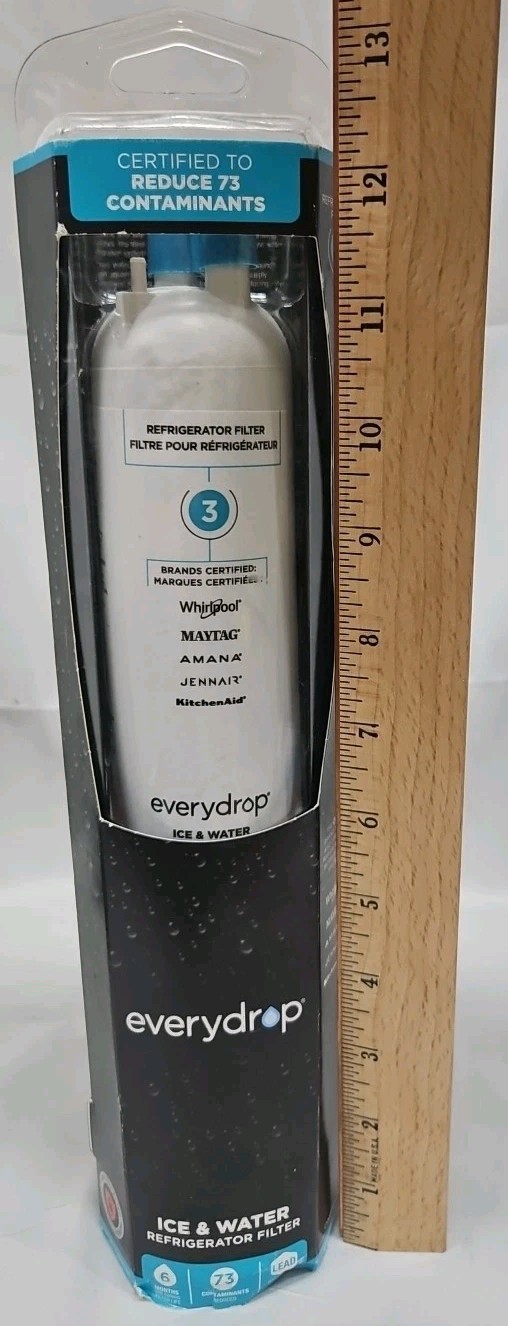 Εvery Drop Refrigerator Ice & Water Filter ΕDR3RXD1 Everydrop New In Box