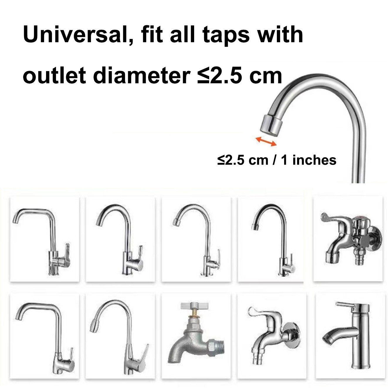 100PCS Cotton Filter Bag For Faucet, DIY Faucet Filter Cotton Bags Water Filters