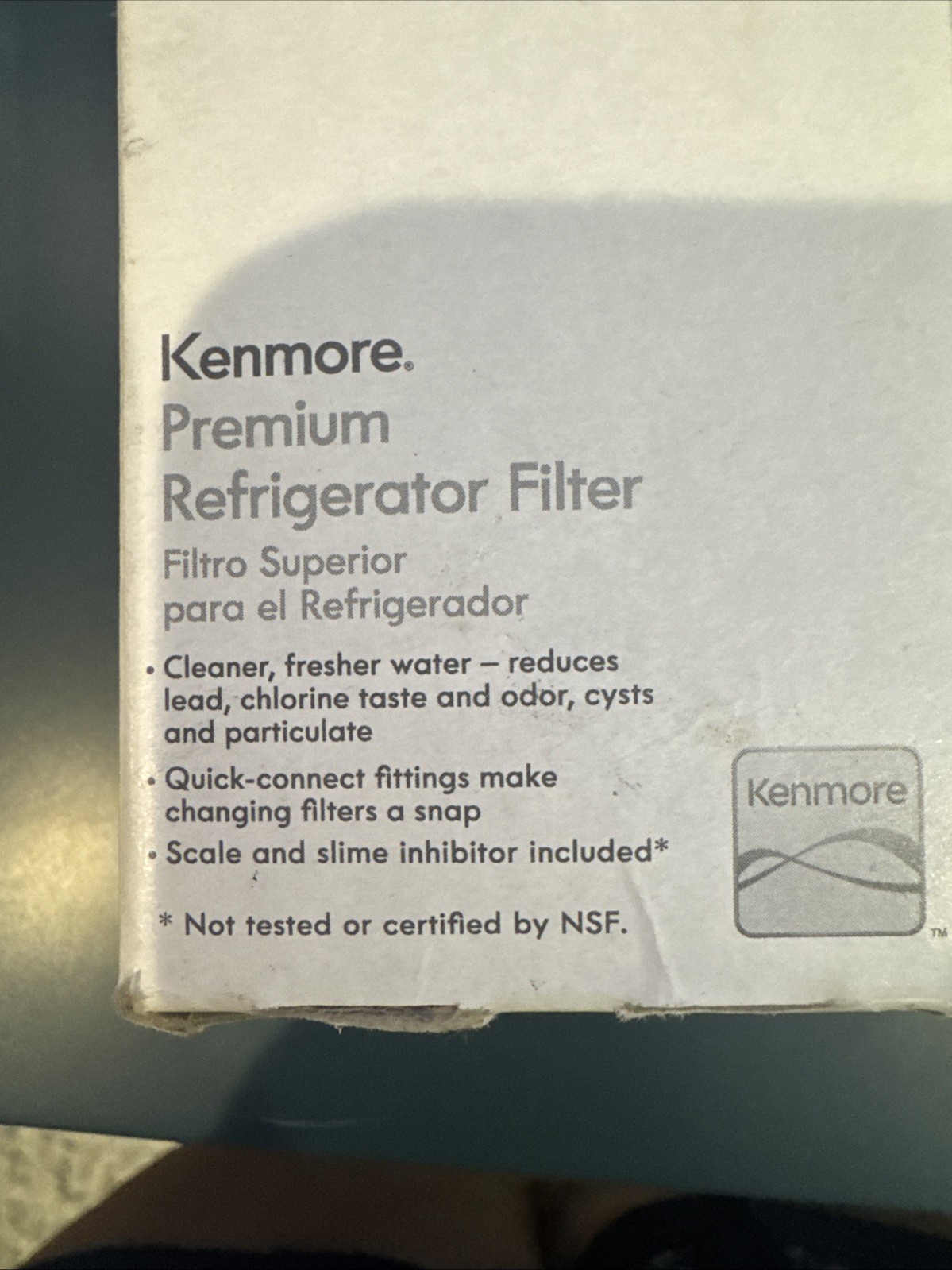 Kenmore 9990 Water Filter For Aqua Optima Evolve – White