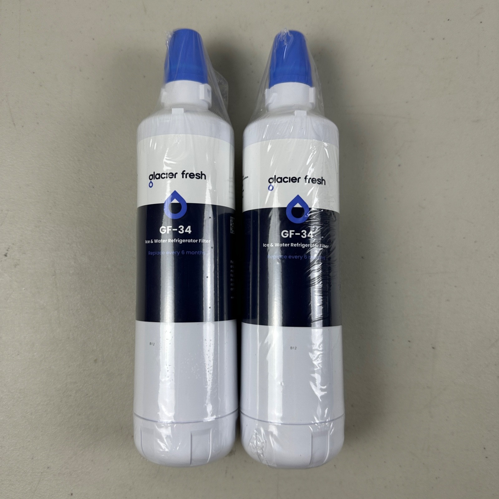 2 PACK GLACIER FRESH for 7012333 Ice Maker Water Filter Sub-Zero GF-34