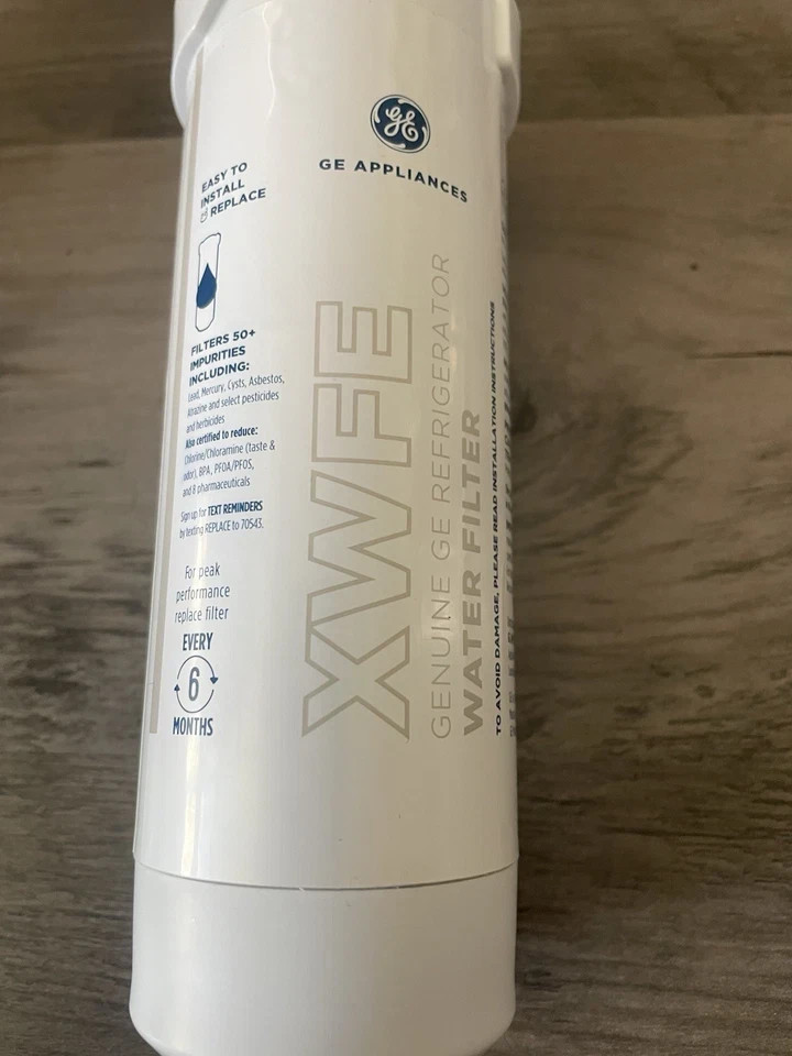 GE XWFE Genuine OEM Refrigerator Water Filter Replacement NOB