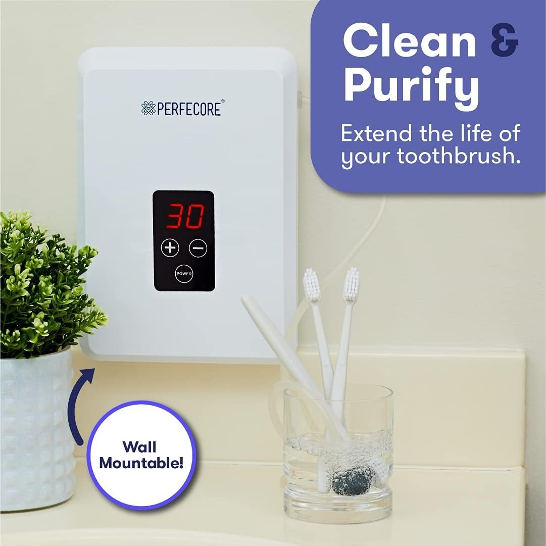 Compact Water Ozonator & Odor Eliminator – 600 mg/h for Home & Kitchen