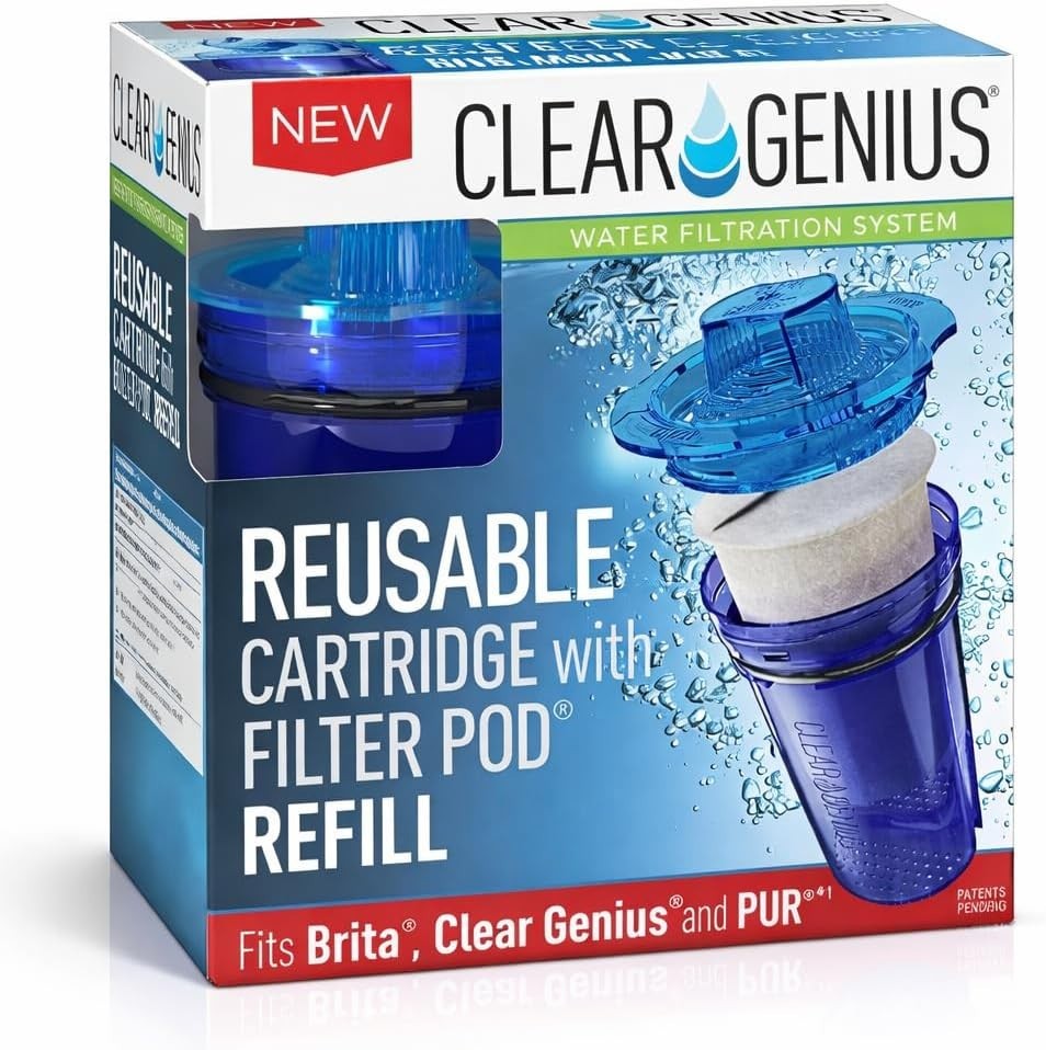 Sustainable Water Filter Cartridge with 3 Pods – Eco-Friendly & Cost-Effective