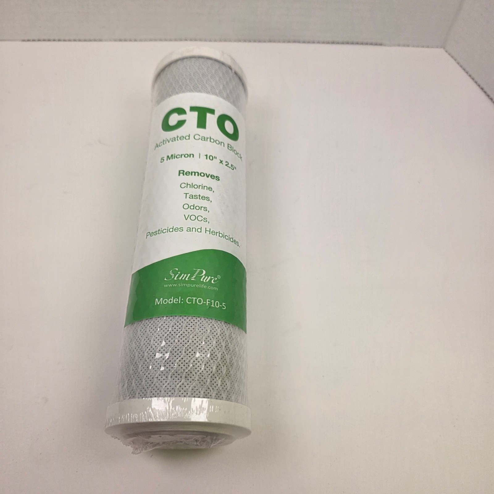 10″x2.5″ Granular Activated Carbon Water Filter Whole House Cartridges RO System