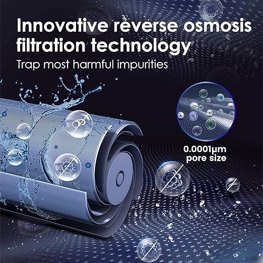 Waterdrop N1 Countertop Reverse Osmosis System, with one WD-N1-MRO Filter