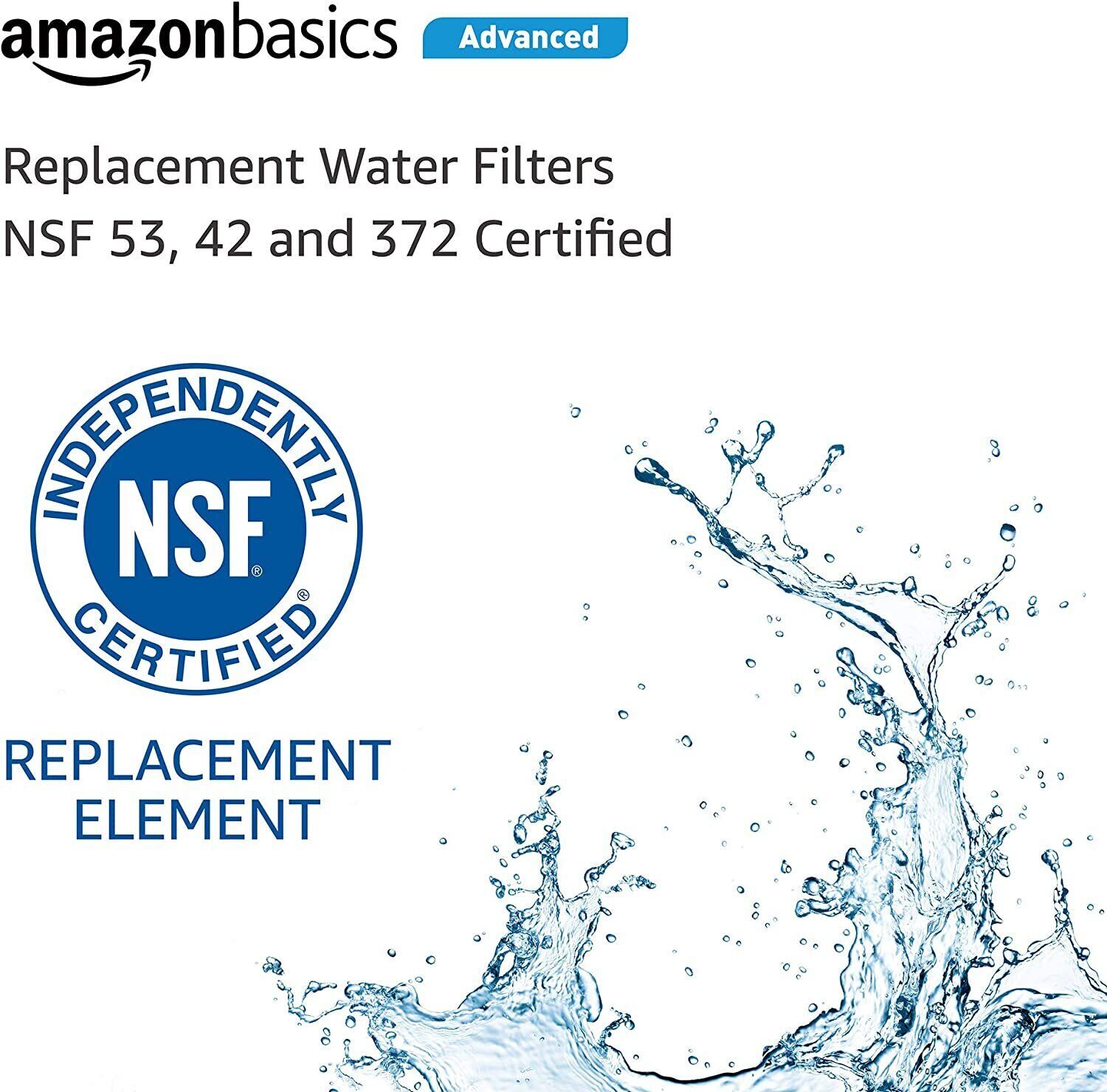 GSWF Water Filter Replacement for GE GSWF Advanced Filtration 1Pk or 3Pk