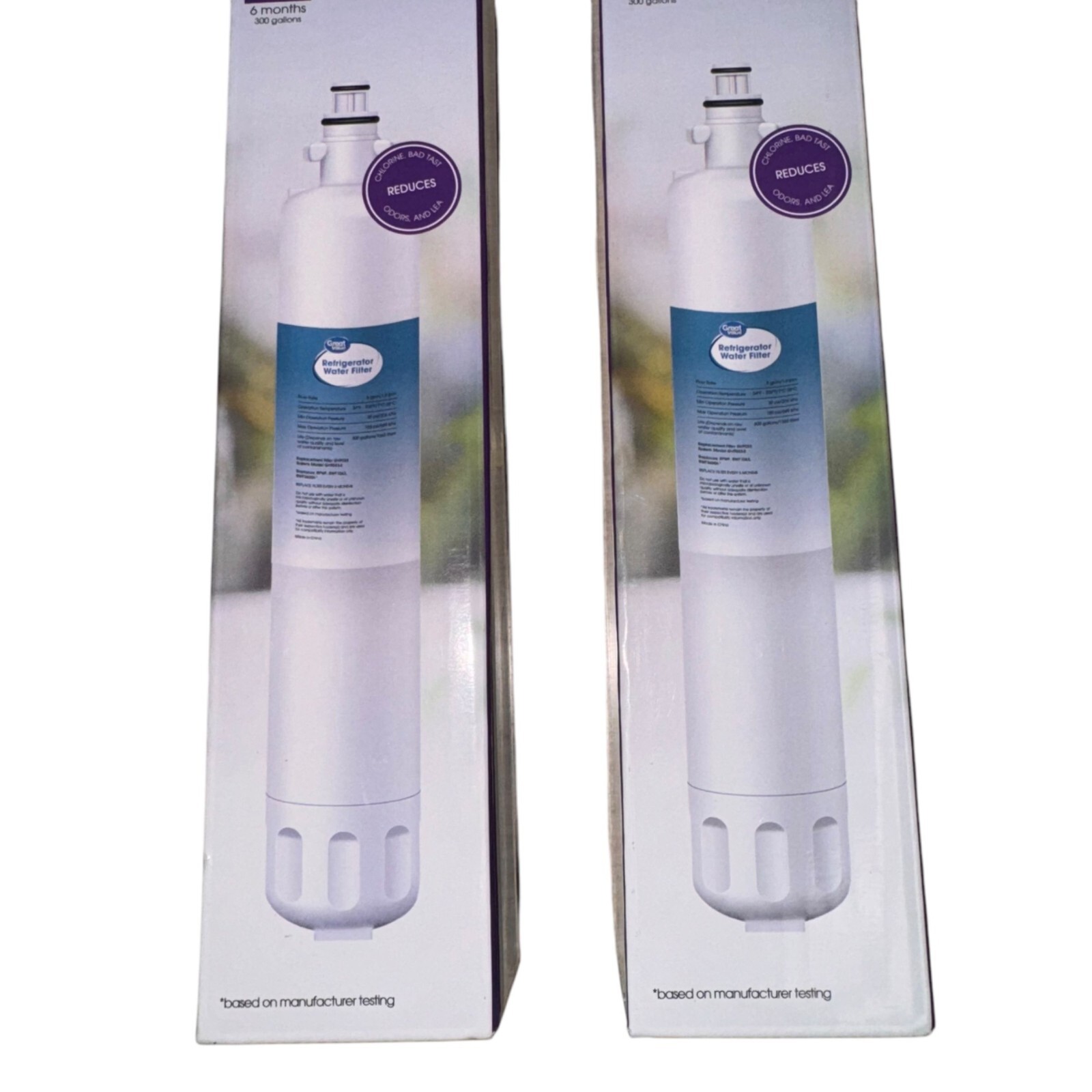 Great Value Regrigerator Replacement Water Filters fGE Model RPWF New Not Sealed