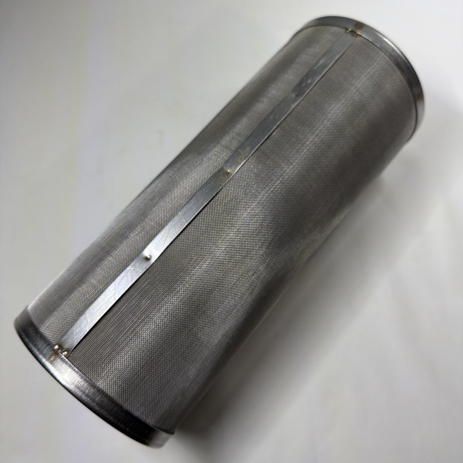 Amwater Stainless Steel WireMesh Filter Cartridge 10” L & 4.5” OD 25 Micron