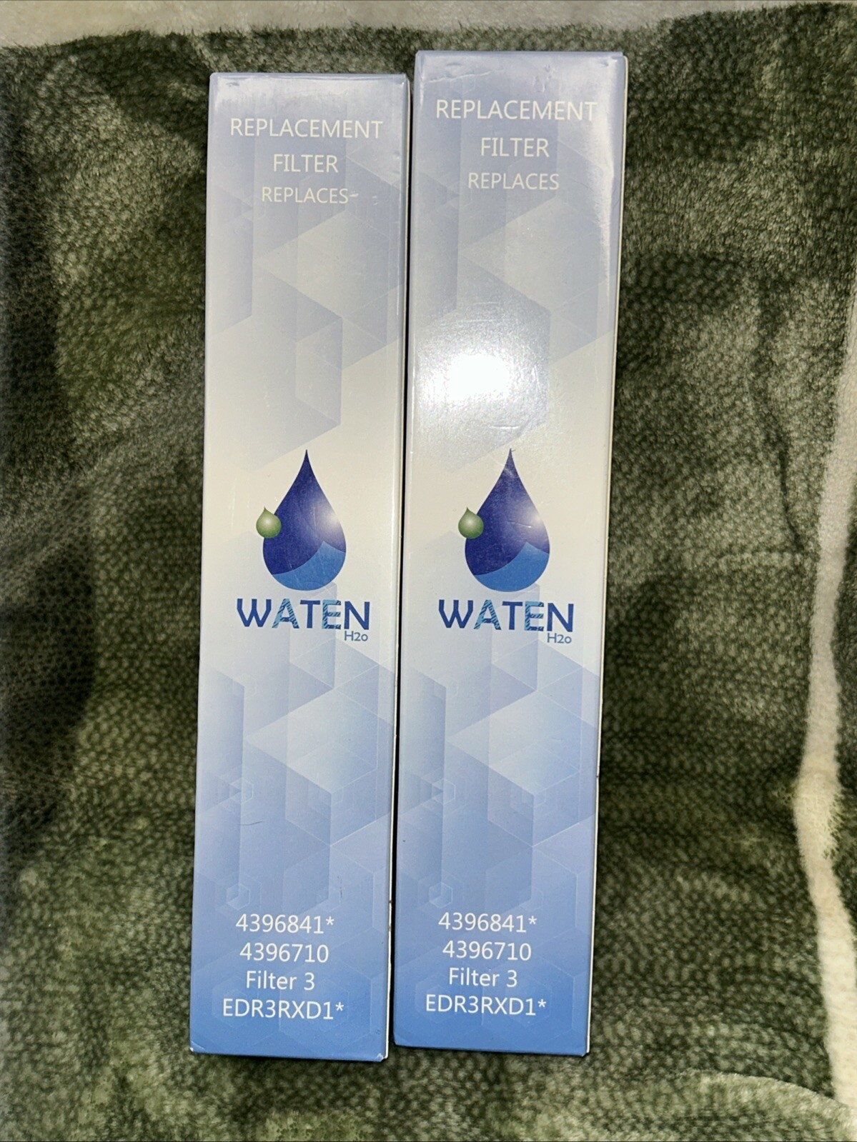 Lot of 2 – Waten H20 Replacement Filters 3 #4396841/43968710 NIB