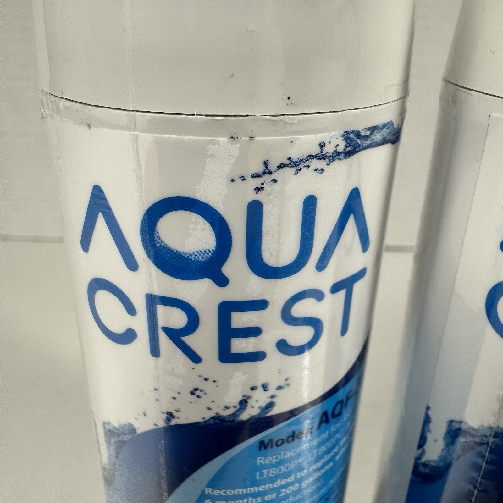 Aqua Crest AQF-FF20 Refrigerator Water Filters for use in LT800P (2 Pack) New