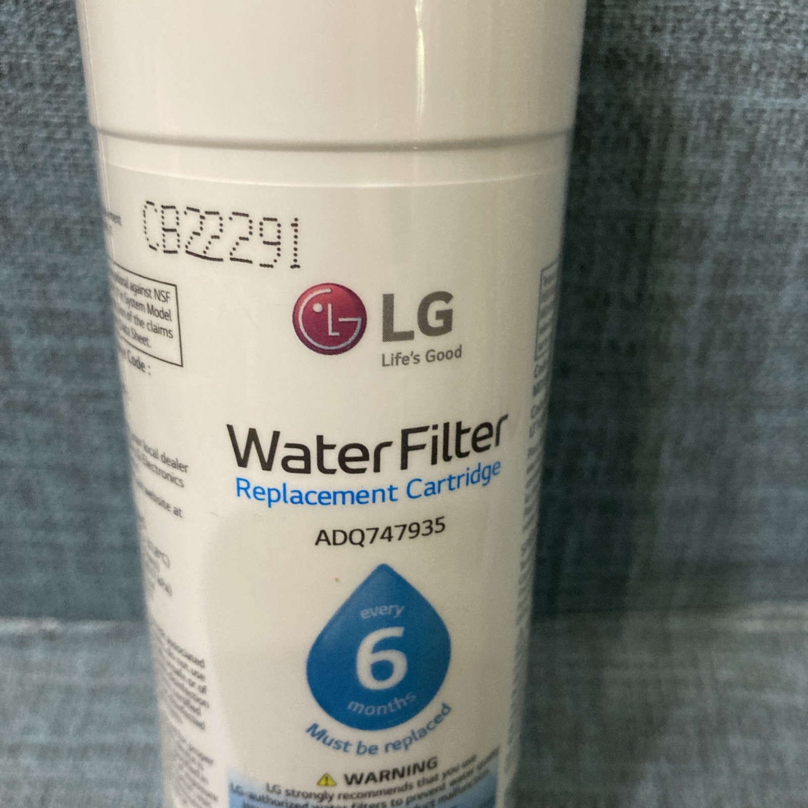 LG OEM LT1000P Fit LG LT1000P ADQ747935, Refrigerator Water Filter