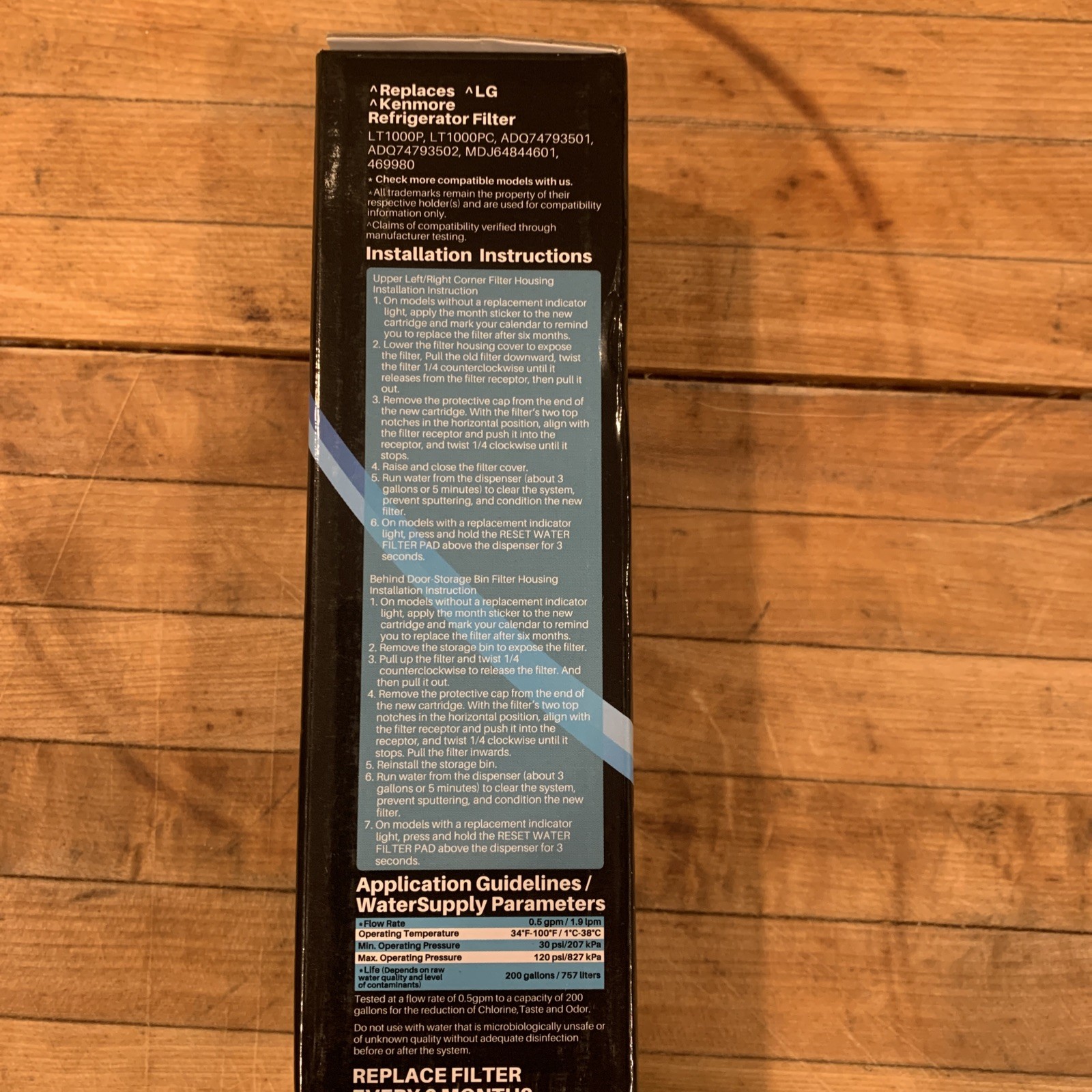 Icepure RWF4700B-S Refrigerator Water Filter Lot of 2 New in Box – ice machine