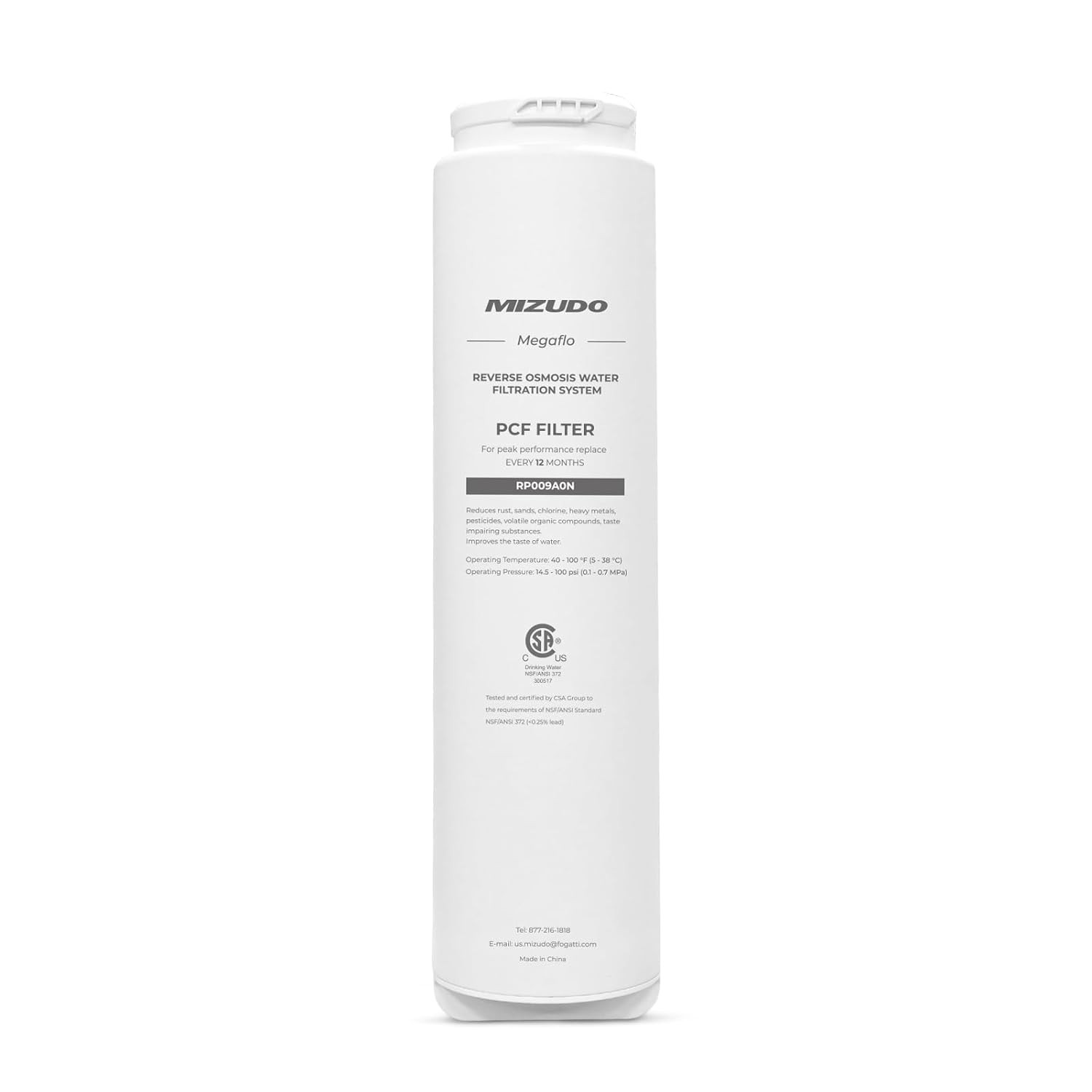 Used- 800GPD Reverse Osmosis System Instant Hot Water Dispenser 10-Stages 2-in-1