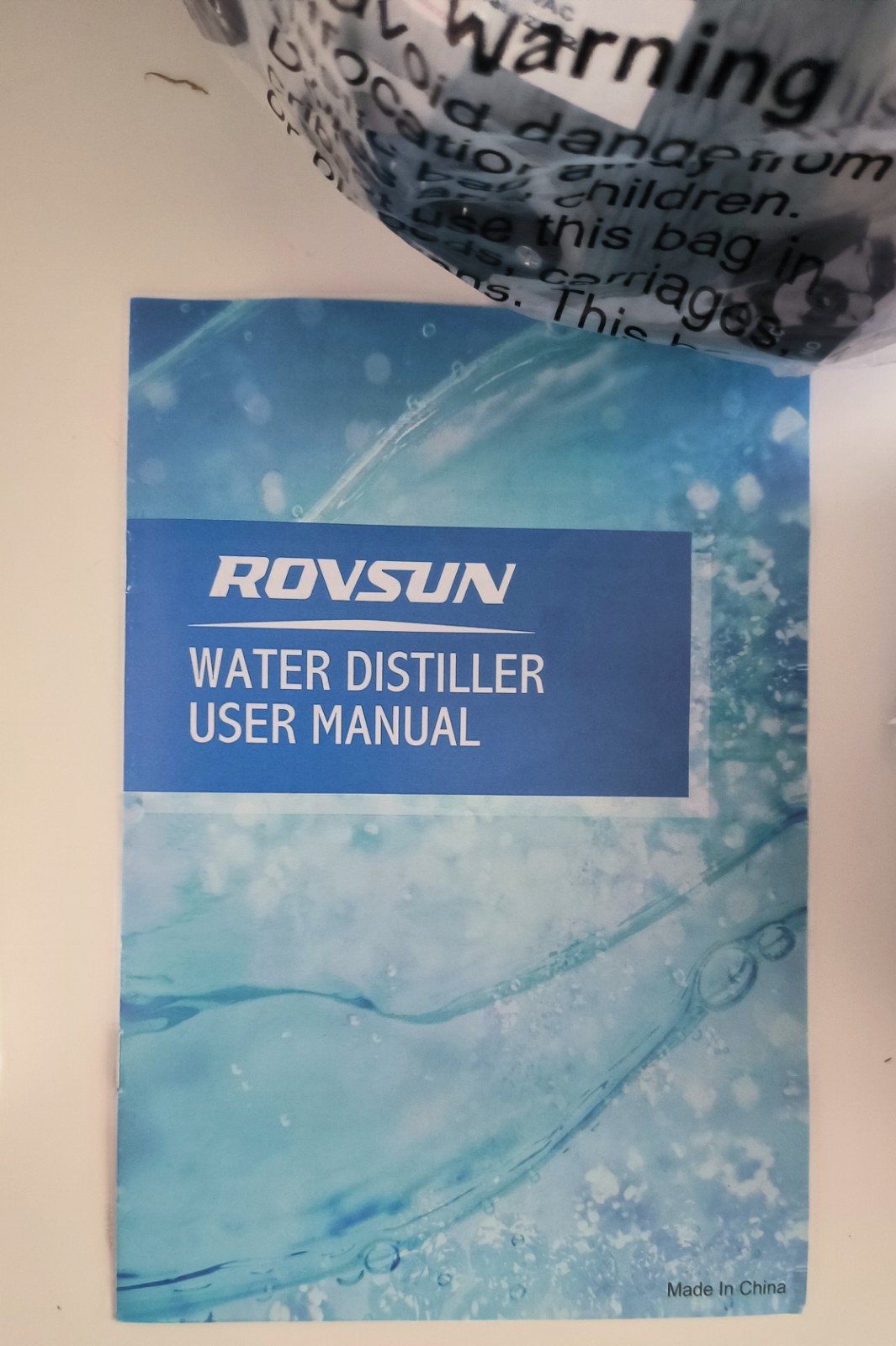 ROVSUN 4L Water Distiller Distilled Water Maker with Glass Container,1L/H Silver