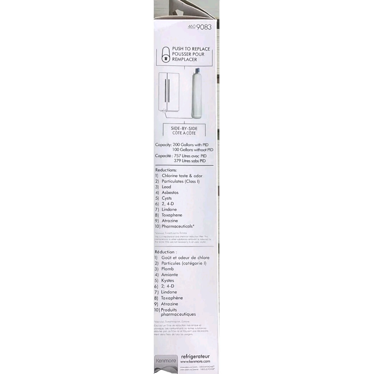 Kenmore Filter 9083 4609083 Replacement Refrigerator Water Filter 9020 9030 (1)