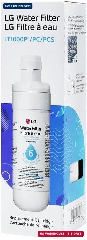 LG LT1000P – 6 Month / 200 Gallon Capacity Replacement Refrigerator Water Filter