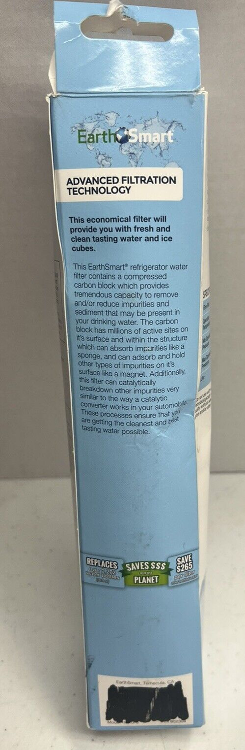 Earth Smart G-3 GE MSWF Refrigerator Water Filter Made in U.S.A Loc #EB71
