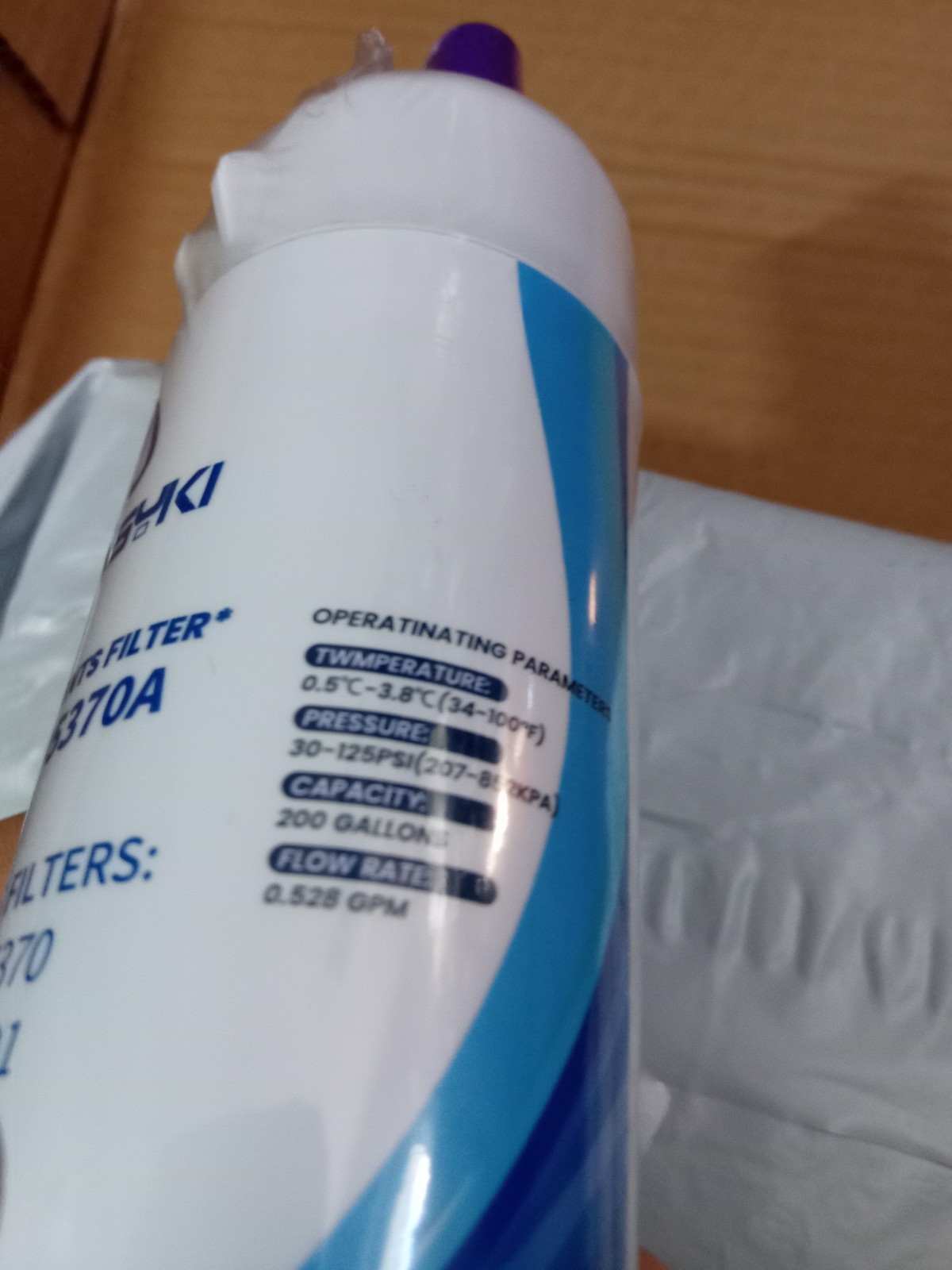 8 Pck Fridge Filter – EDR1RXD1, W10295370A, Filter 1, 46-9081, 46-9930, KAD1RXD1