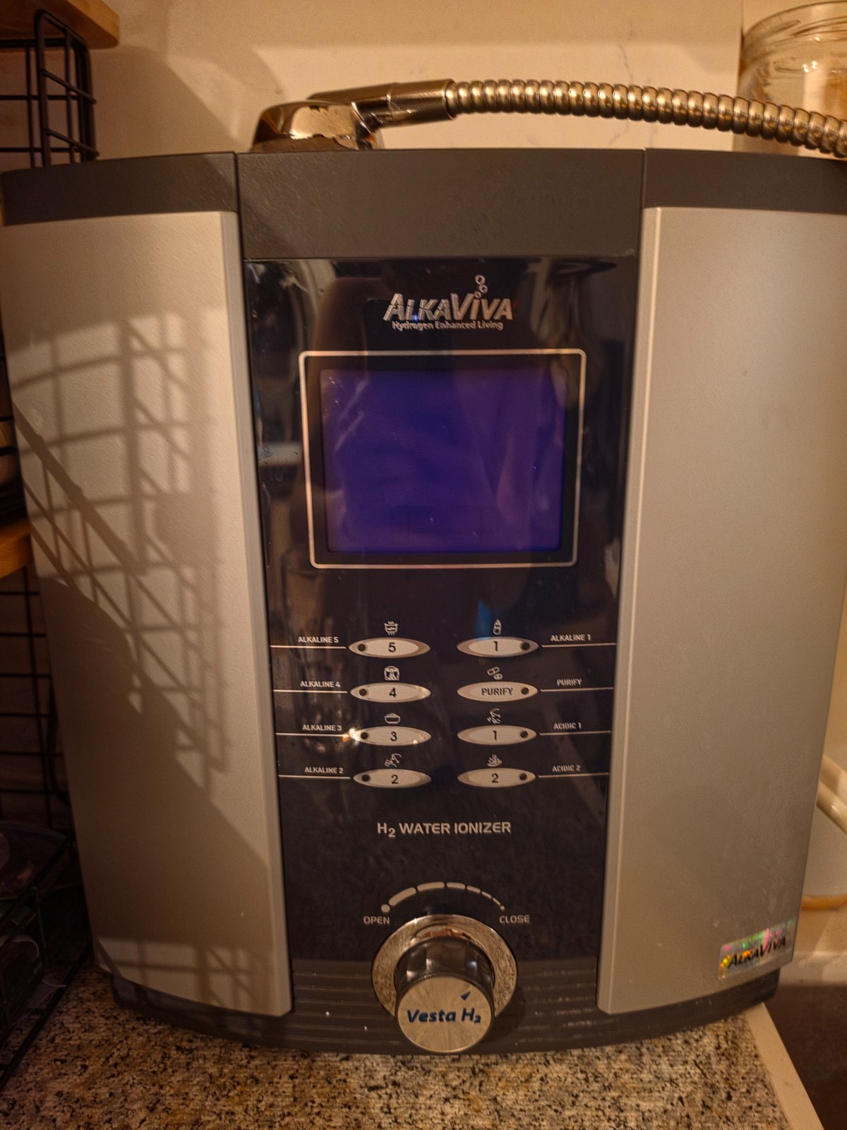 AlkaViva Water Ionizer Model: Vesta H2
