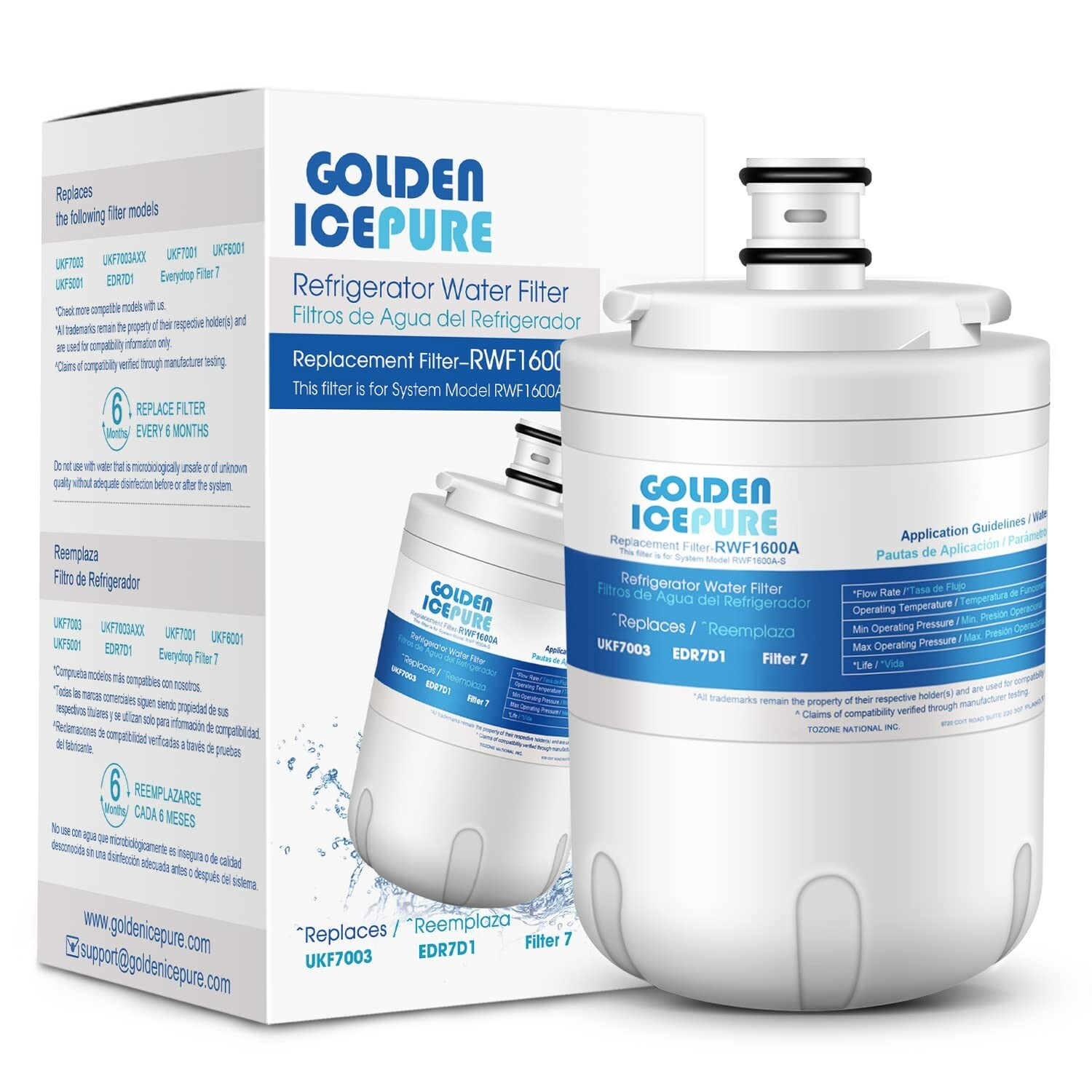 1 PACK Fit For UKF7003, AS229CSBGB, RFC1600A, Water Filter