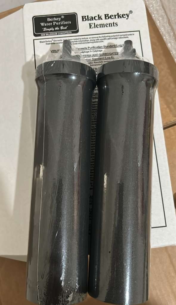 BB9-2 Black Berkey Water Filter Replacement Elements (4-Pack)