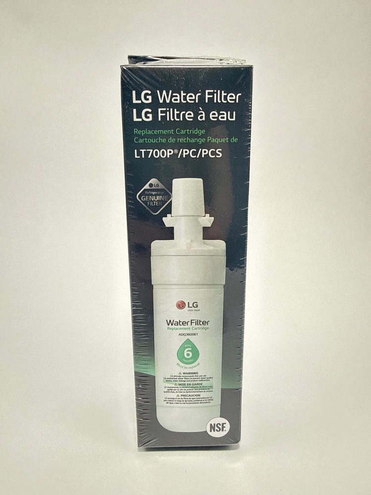 LG LT700P Refrigerator Water Filter 6 Month 200 Gallon Replacement