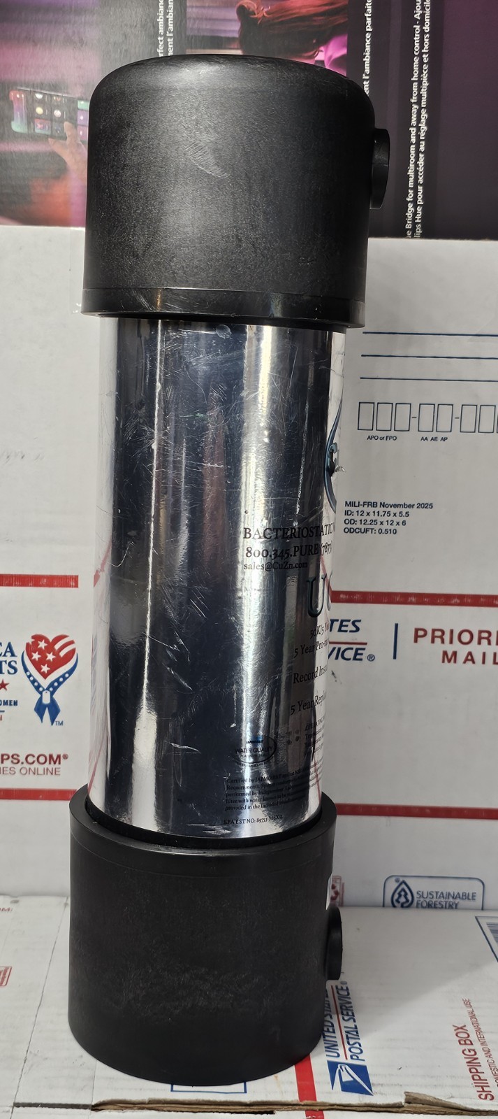 CuZn | Under Sink Water Filter System for Kitchen Faucet | B000923524