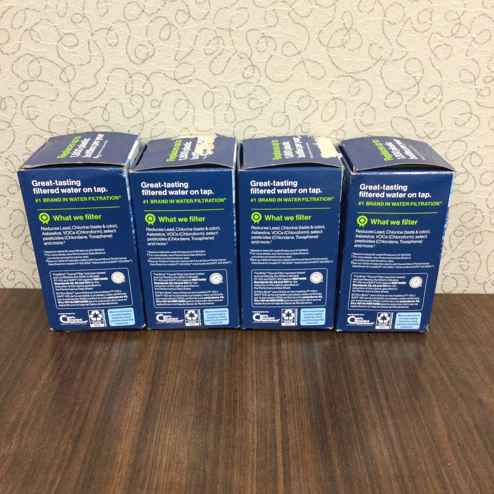 LOT OF 4 Brita Elite Filter FF-100/SAFF-100 (378L) 100 GAL