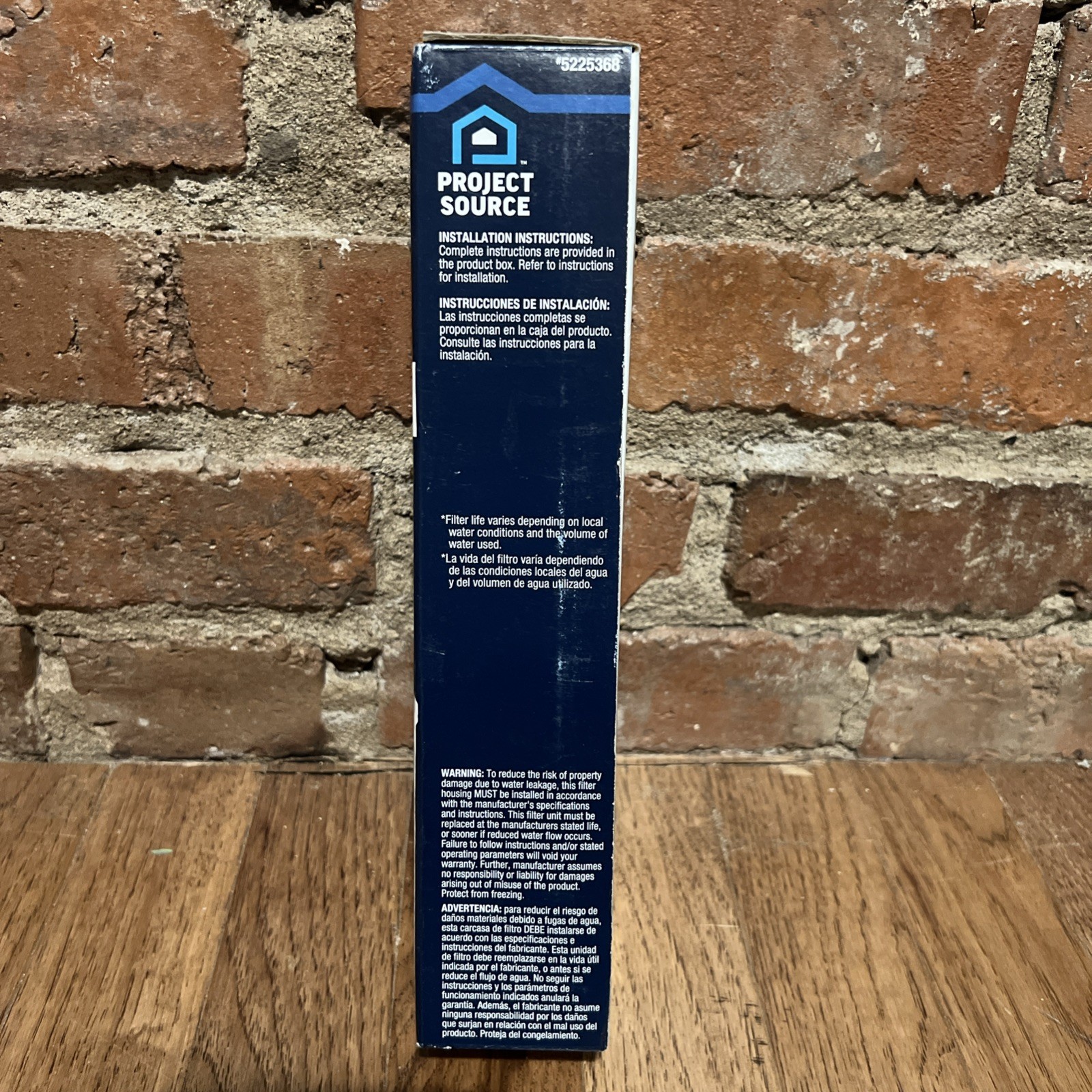 Project Source 10 In In-Line Carbon Refrigerator Filter 1 Pack