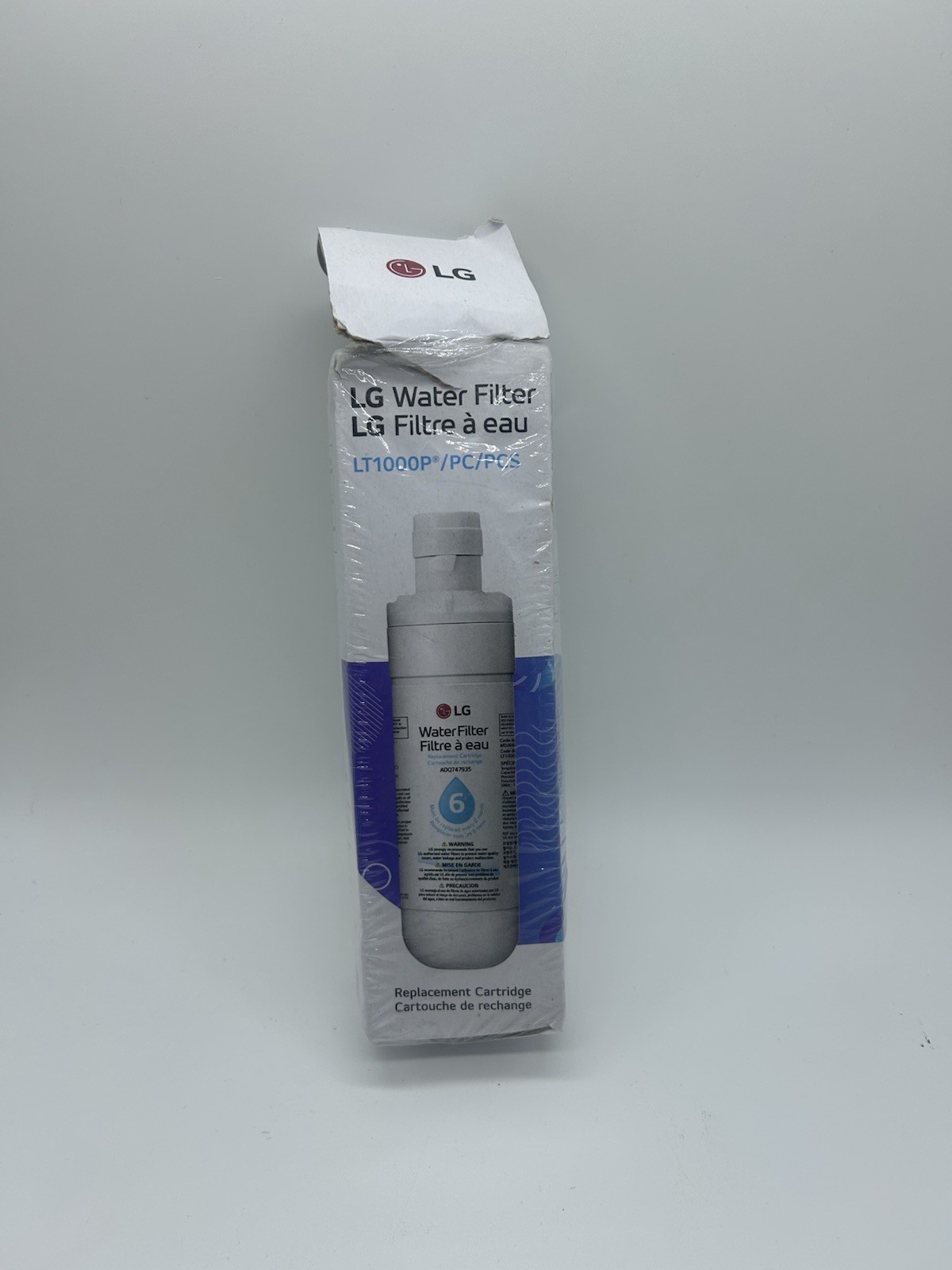 LG LT1000P/PC/PCS Refrigerator Water Filter Replacement 6 month/200 gallon