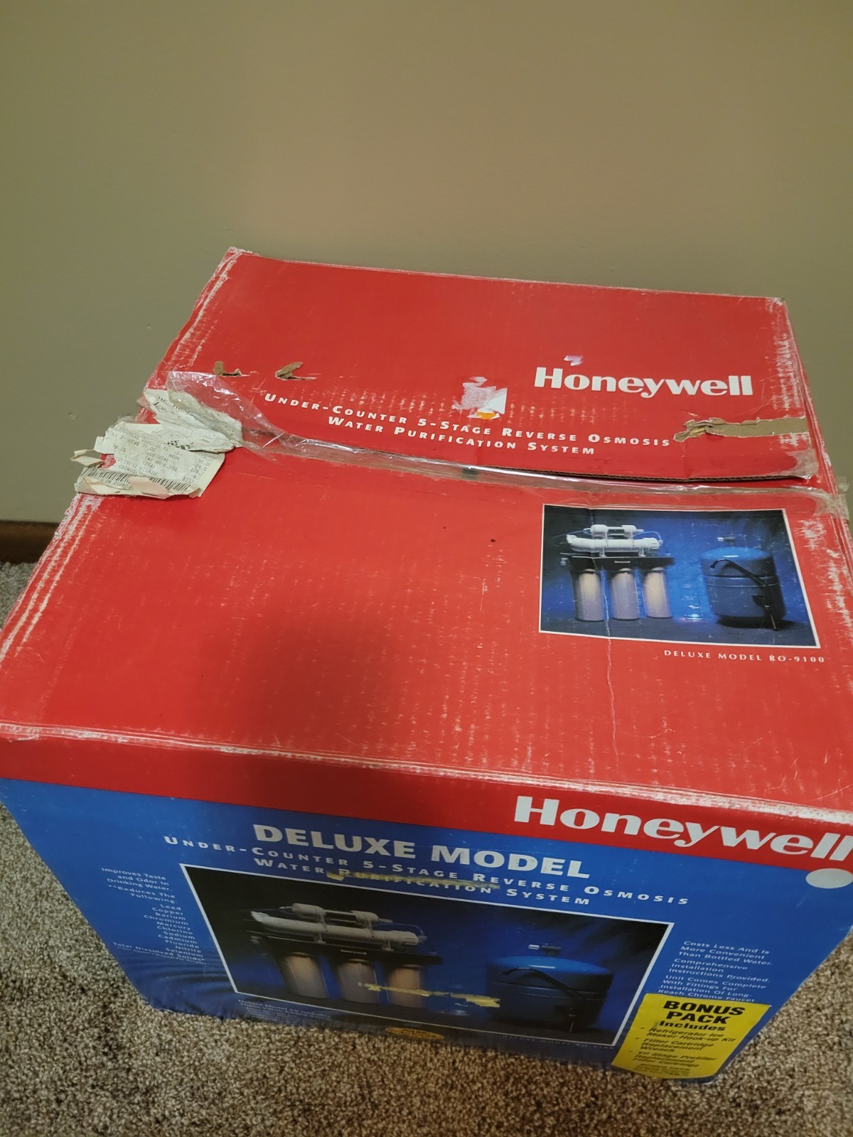 Honeywell 5 Stage Kitchen Home Drinking Reverse Osmosis System RO